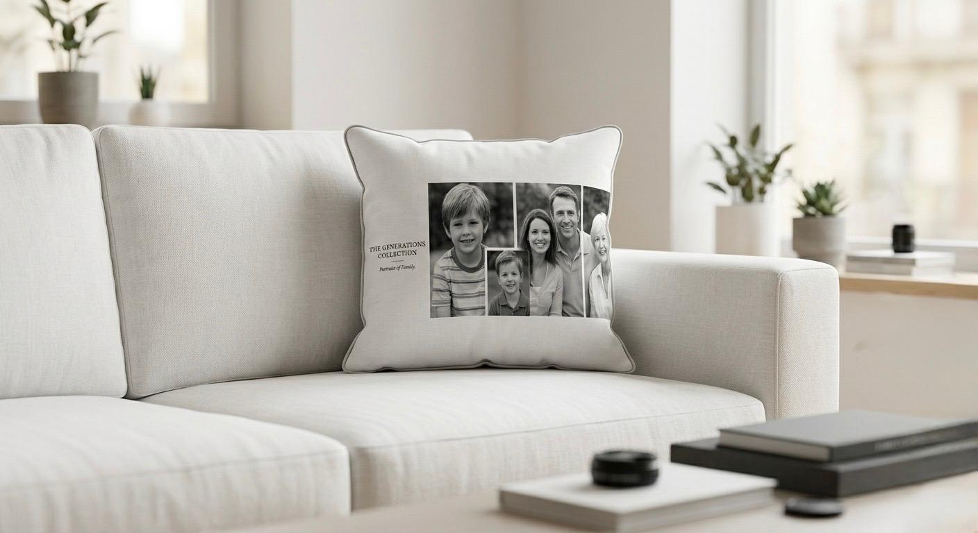 Cojín personalizado con foto
